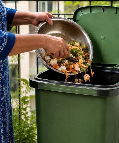 Kitchen Waste Composting for Individual households and Apartment communities