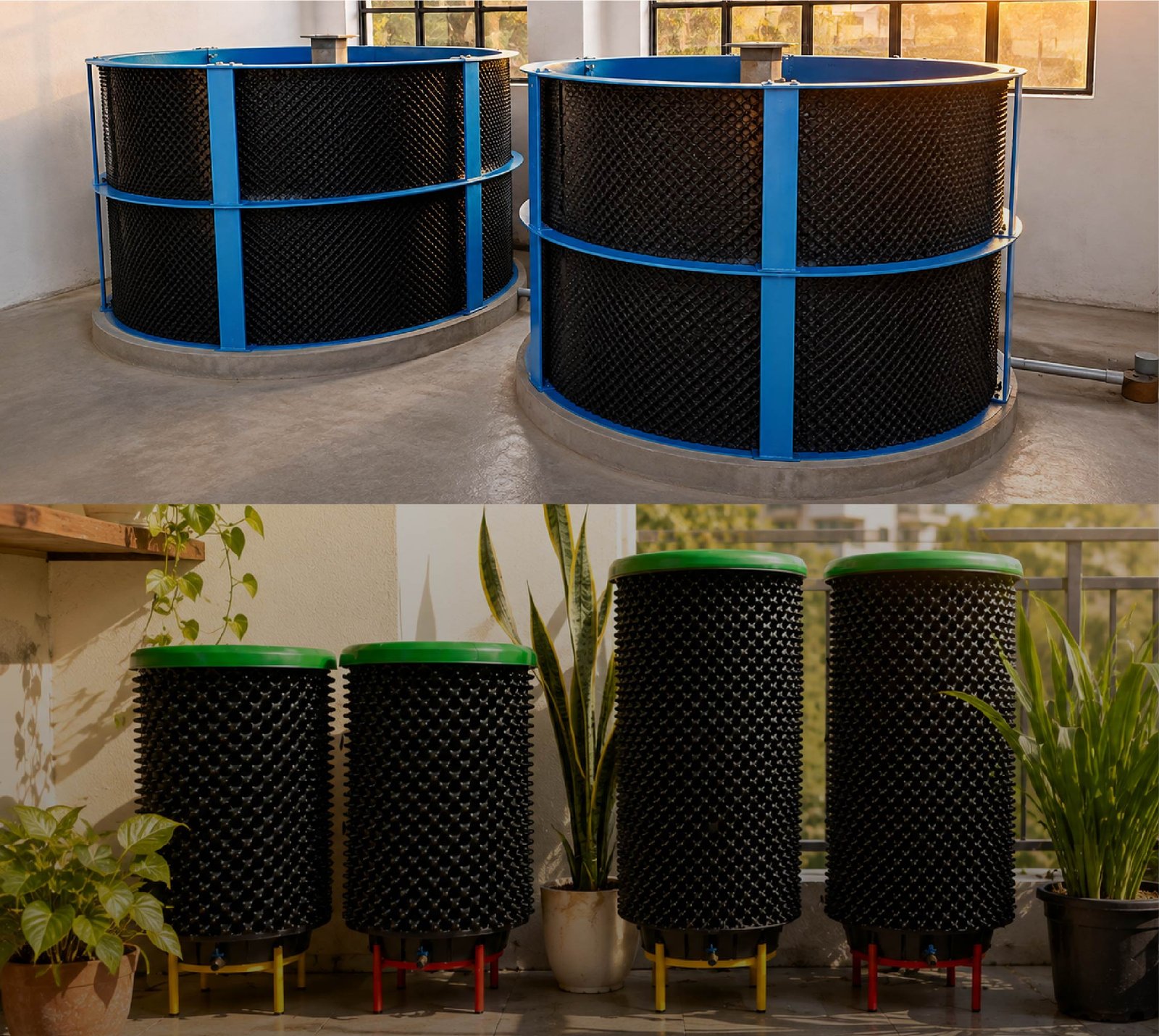 Kitchen waste composting for Apartment & Gated communities