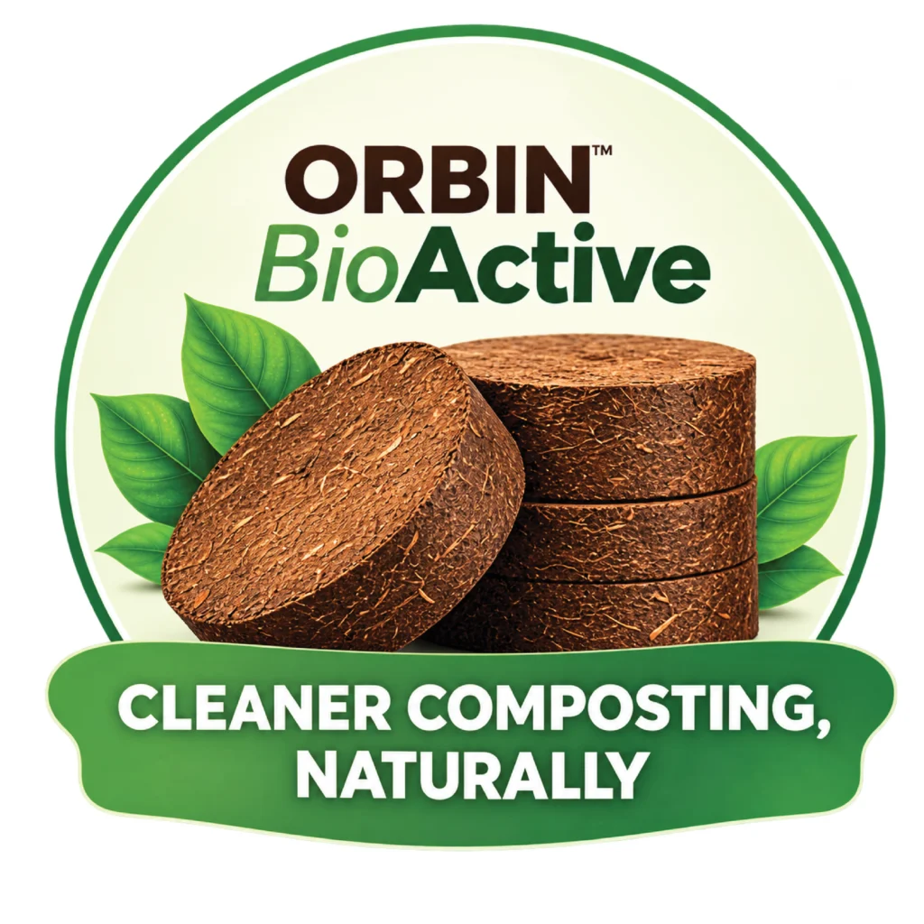 DESIGNED FOR CLEANER COMPOSTING